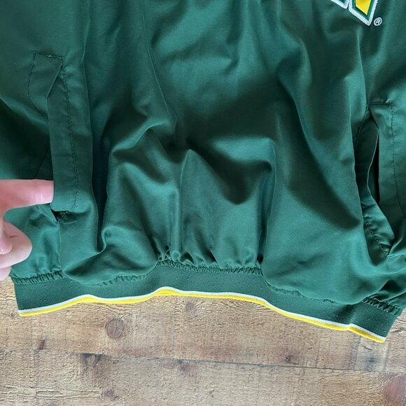 Colosseum Athletics Oregon Pullover Windbreaker Green/Yellow Size M - Picture 7 of 10